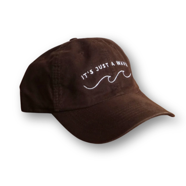 BONÉ - IT'S JUST A WAVE MARROM