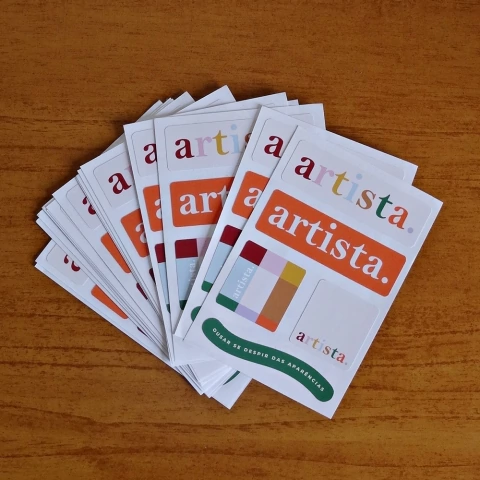 CARTELA ADESIVA ARTISTA - comprar online