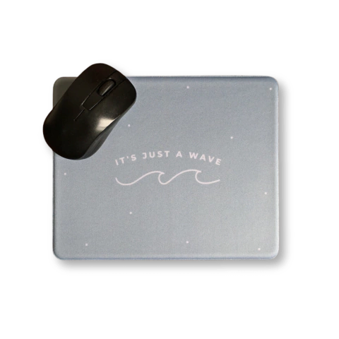 MOUSE PAD - IT'S JUST A WAVE AZUL - comprar online